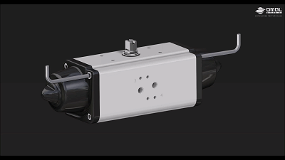 進口氣動執(zhí)行器拆解