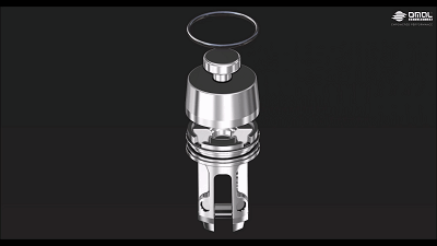 進口氣動執(zhí)行器拆裝中錐形工具的使用