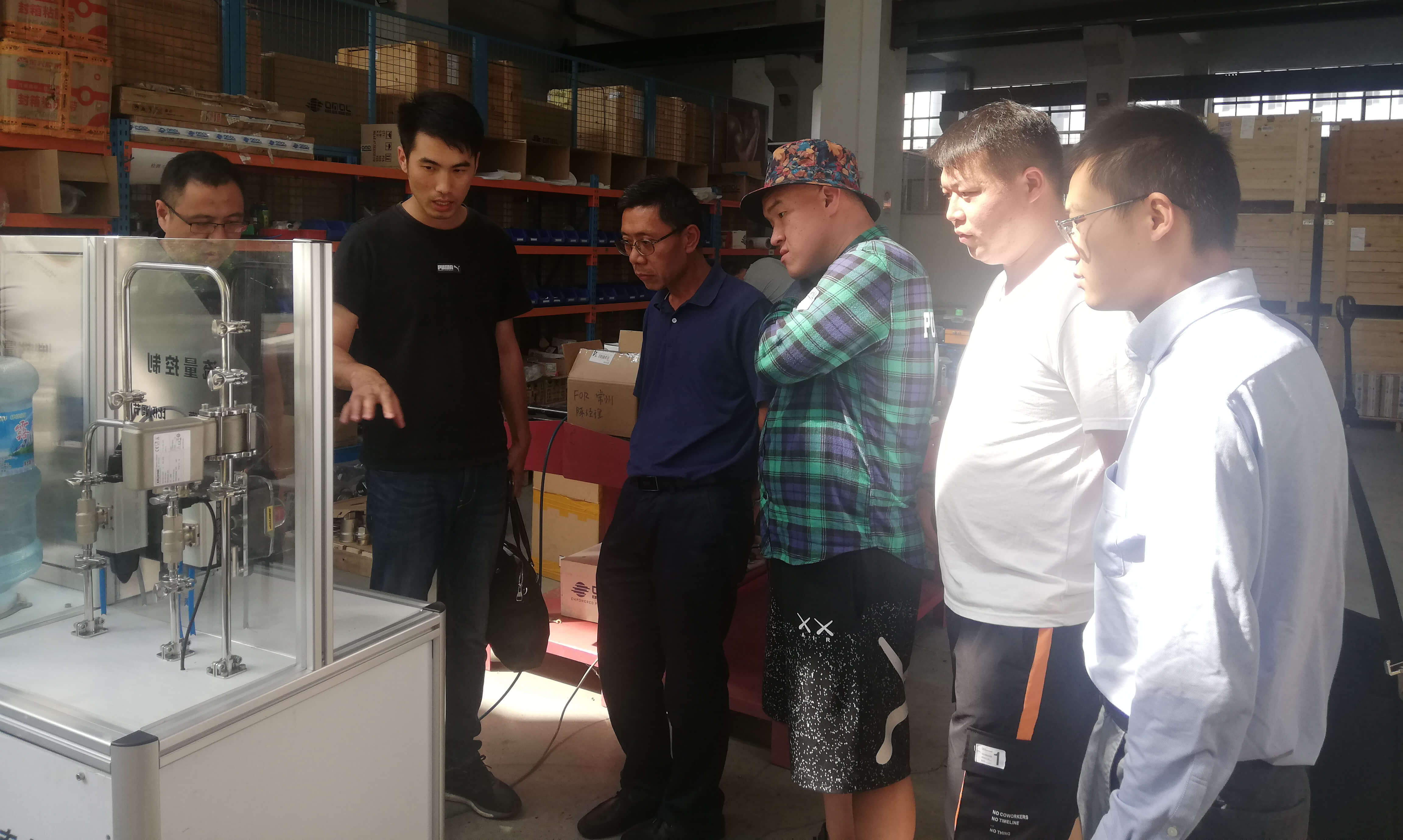 歡迎北京排水集團(tuán)小紅門(mén)再生水廠蒞臨得銳自動(dòng)化考察調(diào)研！